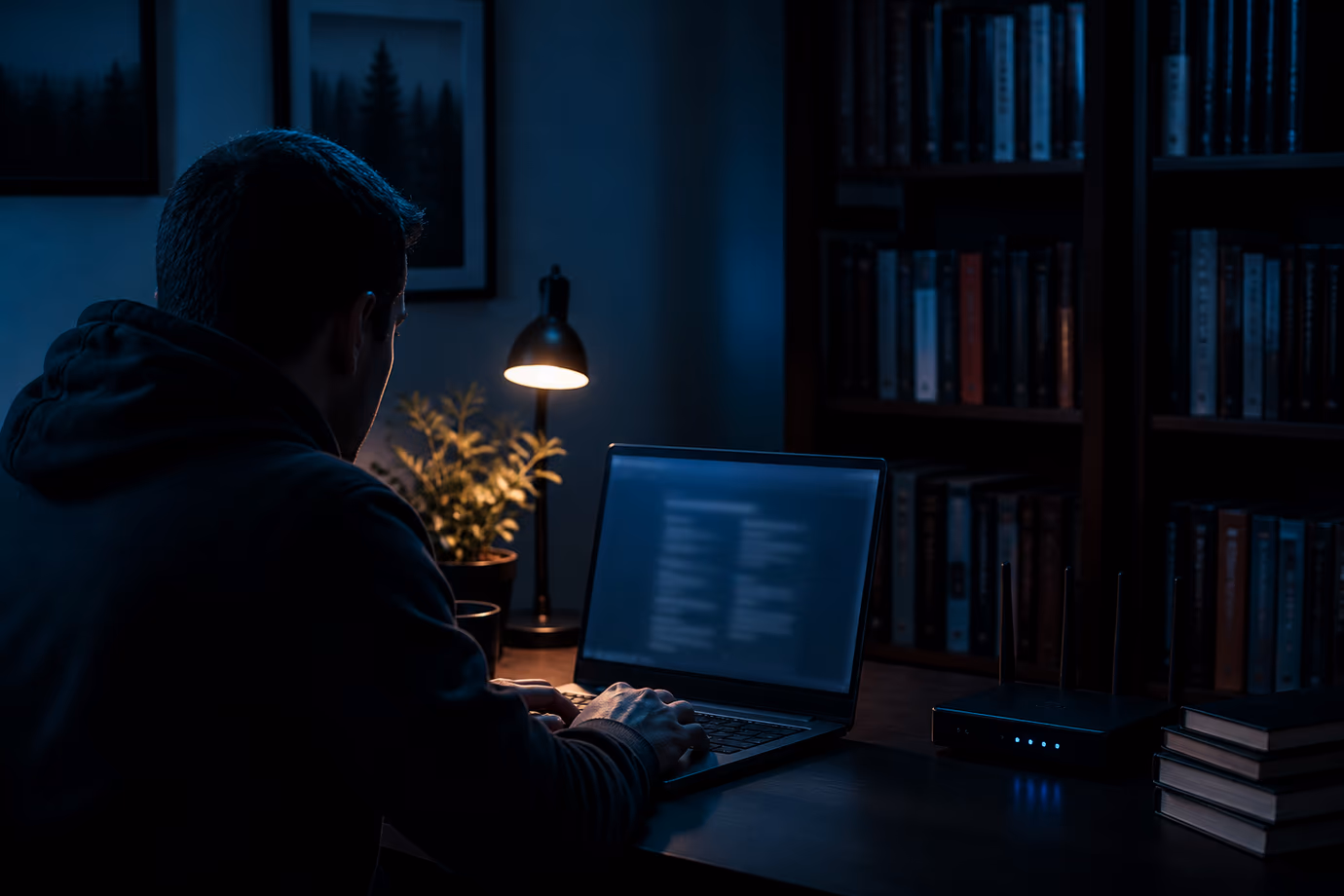 A user is engaged in exploring hidden services on the Tor network.